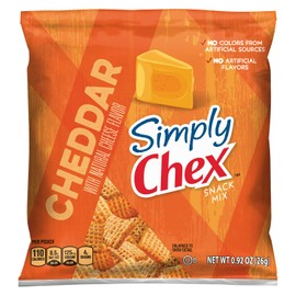 Simply Chex Snack Mix, Cheddar, 60Count