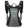 LED Turn Signal Backpack IPX5 Waterproof Reflective Backpack with Direction