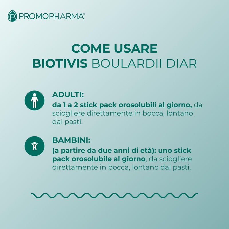 Biotivis Diar – con 5 Miliardi di Saccharomyces Boulardii -