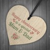 RED OCEAN Anniversary First 10th 25th 50th Wedding Anniversary Mum