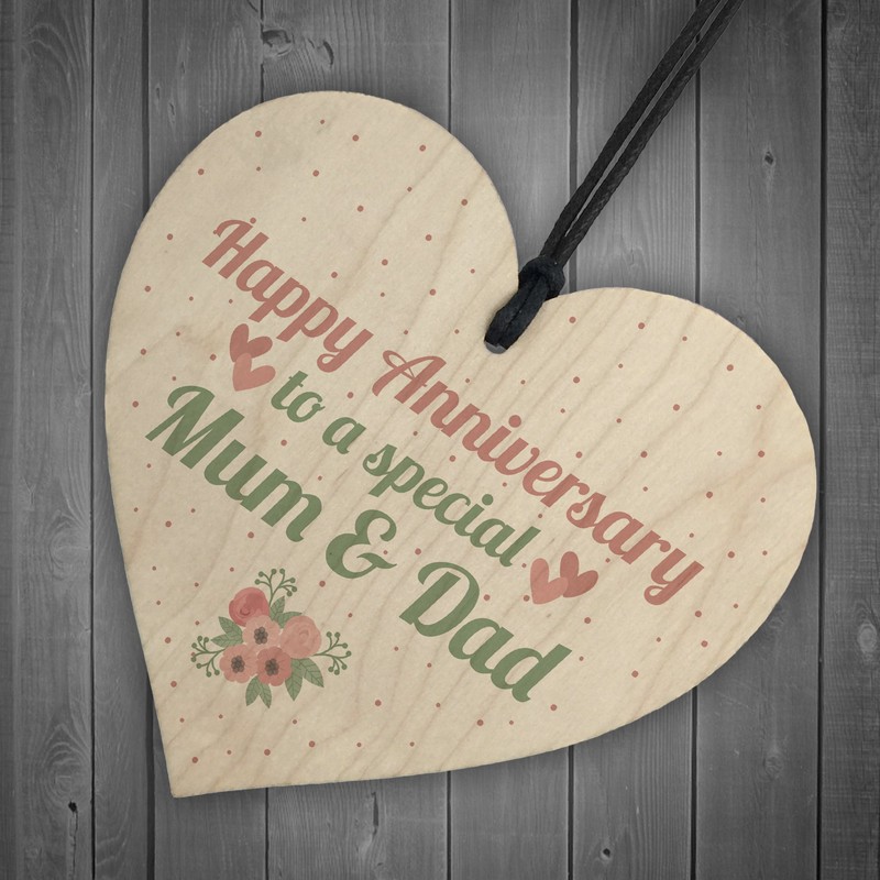 RED OCEAN Anniversary First 10th 25th 50th Wedding Anniversary Mum