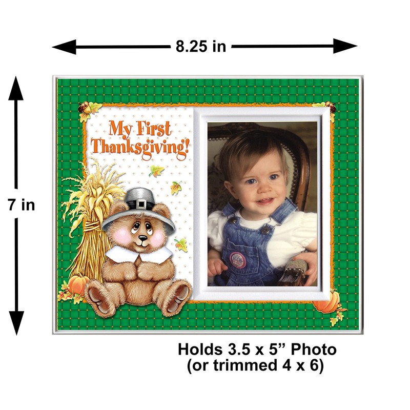MY FIRST THANKSGIVING PICTURE FRAME for Baby's First Thanksgiving Celebration
