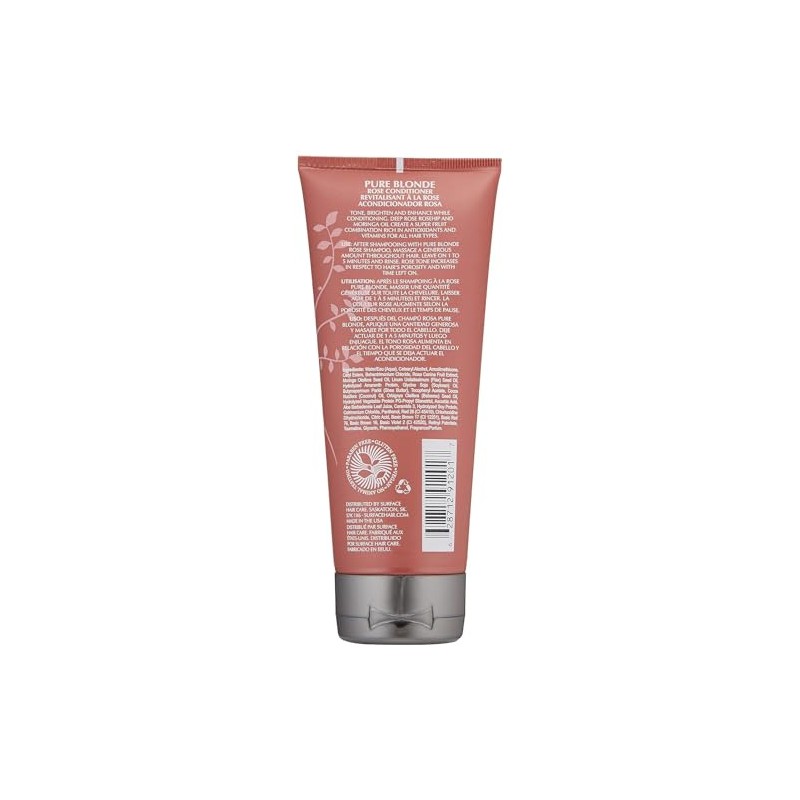 Surface Hair - Pure Blonde Rose Conditioner -Tones, Brightens &