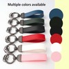 Turcee Leather Car Keychain,Creative Personality Leather Car Key Fob,Car Accessories