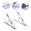 Operitacx Adjustable Aluminum Laptop Stand Foldable Portable Riser with Stable