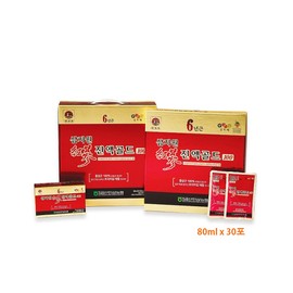 Geumsan Ginseng Nonghyup Samjiwon Red Ginseng Extract Gold 100 30 packs / 금산인삼농협 삼지원 홍삼진액골드 100 30포