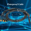 Bicycle Cable, Waterproof 1 for 5 Integrated Bicycle Cable with