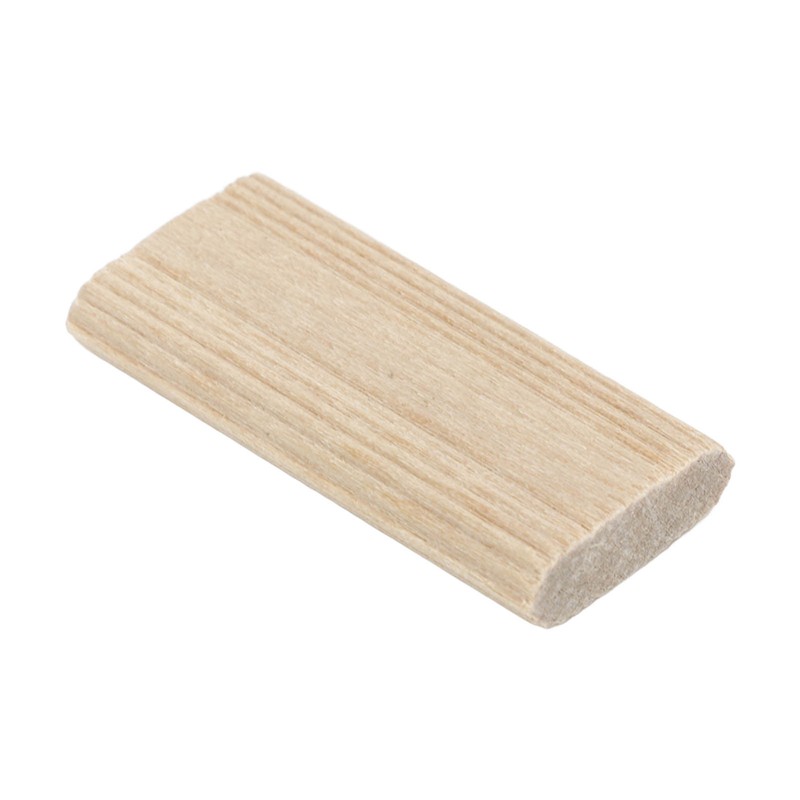 50Pcs Beech Wood Domino Tenon Stopper for Crafting Woodworking Furniture