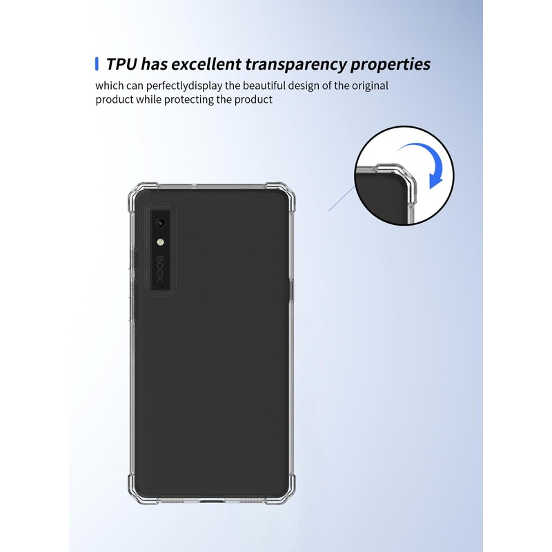 for BOOX Palma 2 Mobile ePaper Case,Ultra-Thin Full Coverage Corner,BOVUGAC