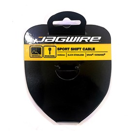 Jagwire Shift/Gear Cable - Sport Slick Stainless Extra Long - 1.1X4445mm - SRAM/Shimano, Silver