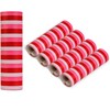 Streamers Set for Decoration, Pink/Red Design, Made of Paper, 5