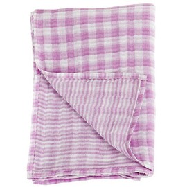 Lulujo Reversible Muslin Swaddle (Passion Pink)