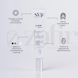 Serum Antimanchas SVR Clairial 30ml Noche Rostro Piel Sensible                                                                                        