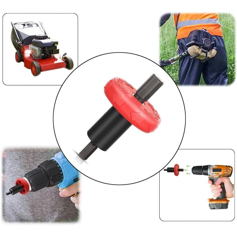 GXARTS 2PCS Jump Start Electric Engine Drill Bit Adapter Fit