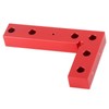 Small Square Aluminum Alloy Center Finder Tool Dowel Drill Guide