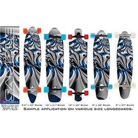 Splat - Decal Style Vinyl Wrap Skin fits Longboard Skateboards up to 10"x42" (Longboard NOT Included)