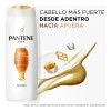 Shampoo Pantene Fuerza y Reconstrucción con Pro-vitaminas, Proteínas y Aceite