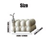 Cloud-Shaped Design Plastic Tissue Box Cover,20 * 14 * 10CM,Waterproof