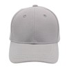 Gorra de béisbol para bebé, 100% resistente, de poliéster, Gris