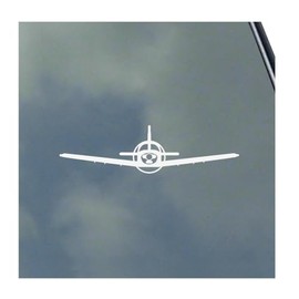 PA-28 Cherokee Pilot Front View with Gear Up Vinyl Sticker Decal by KLO Graphics Civil Aviation Trainer