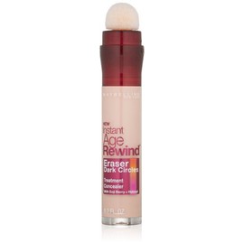 Maybelline Instant Age Rewind Eraser Dark Circles Treatment Concealer, Brightener, 0.2 fl. oz. (Package May Vary)