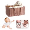 YISKY Changing Bag Organiser, Changing Basket with Removable Compartments, Baby