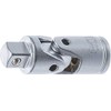 Universal Joint, satin chrome plated, 3/8'
