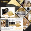Wadities Imitation Gold Leaf Sheets - 100 Gold Foil Sheets