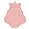 Hot Water Bag Silicone Hot Compress Portable Cartoon Bear Paw