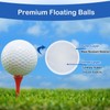 Sagsewful Floating Golf Balls, Non-Sink Practice Golf Balls for Lake/Pool/Backyard