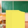 School Smart 085543 Folding Bristol Tagboard,Yellow, 12" W x 18"