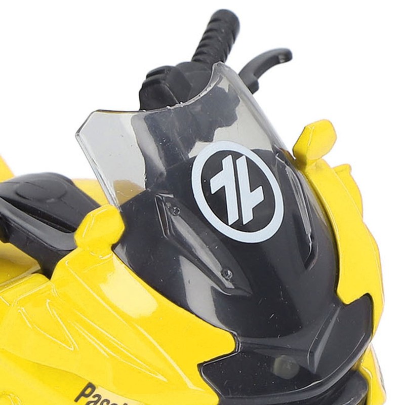 1:16 Scale Motorcycle Toy Alloy Sound Light Educational Portable Motorcycle