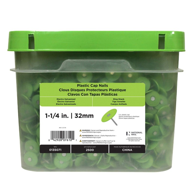 STINGER ORGL77480 Roofing Nail, 1-1/4"