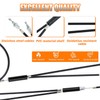HUAREW BMX Bike Gyro Brake Cables Front + Rear (Upper