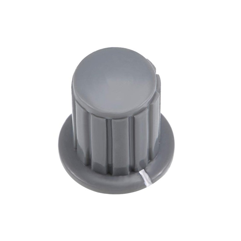 sourcing map 10Pcs 4mm Insert Shaft 16x16.5mm Plastic Potentiometer Rotary
