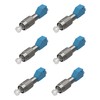 VANDESAIL 6 adaptadores FC macho a LC hembra, conector híbrido