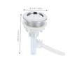 Angoily Toilet Push Button, Push Button Toilet Flush, Adjustable Toilet