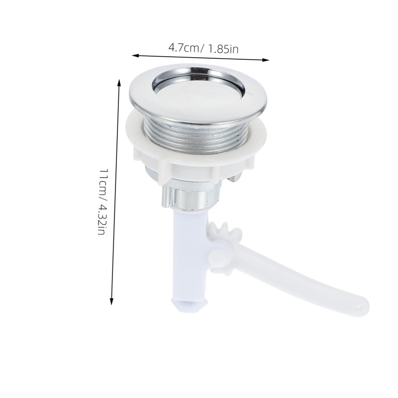 Angoily Toilet Push Button, Push Button Toilet Flush, Adjustable Toilet