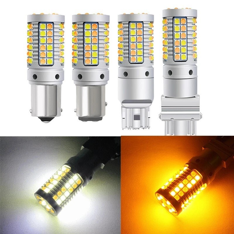 Rms lighting 1157 Switchback Ultra White /Yellow LED Bulb With