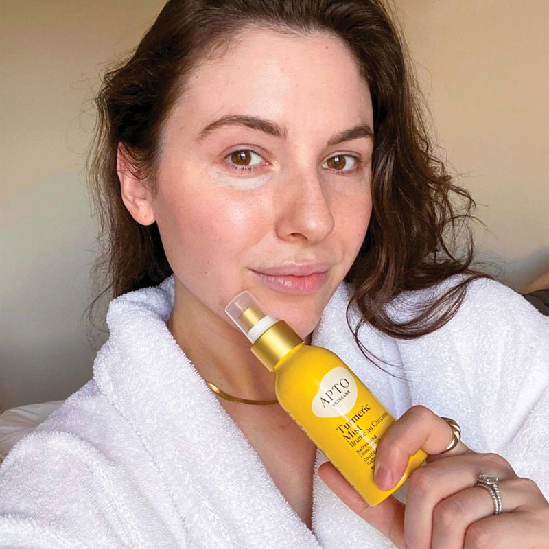 APTO 2-Pack of Turmeric Mist with Witch Hazel, Reviving, Hydrating