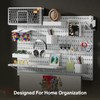Keepo Pegboard Combination Kit, Pegboards and Accessories Modular Hanging for