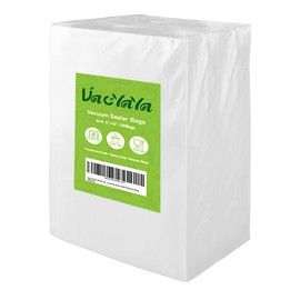 VacYaYa 4mil 200 Pint Size 6 x 10 Inch Vacuum Sealer Storage Bags for Food,Vac Seal a Meal Bags with BPA Free and Heavy Duty Sous Vide Vaccume Seal Safe PreCut Bag