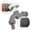 Instalguru Plastic Outlet Tap for Water Butt, 1/2 Inch x