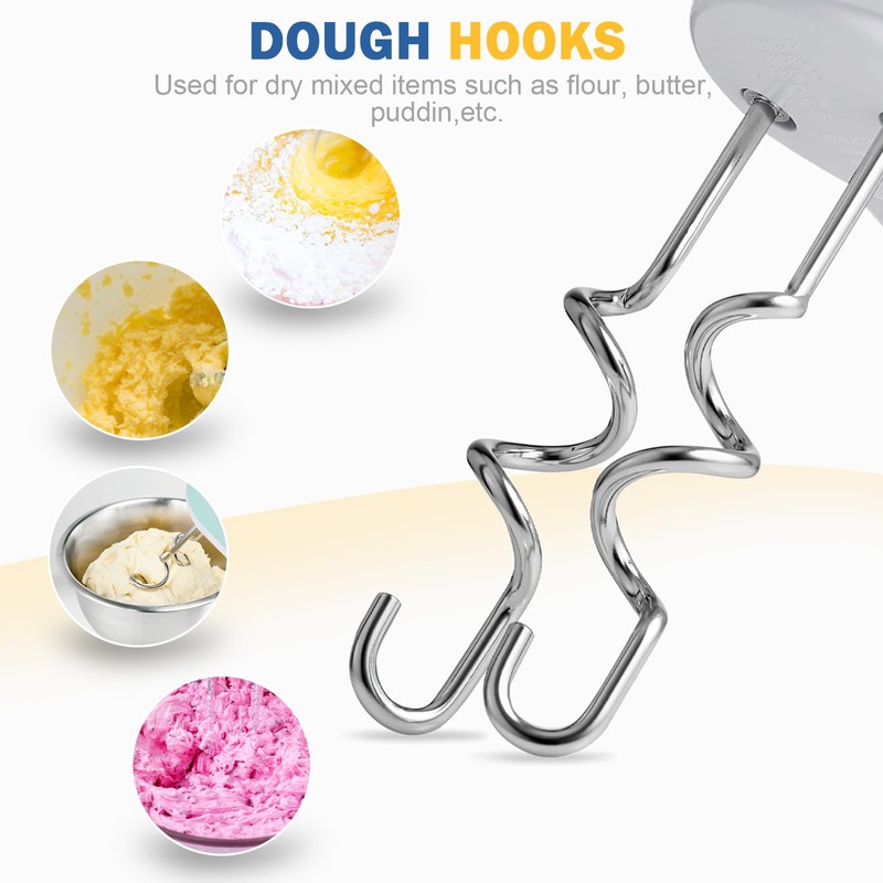 CHAR YONG Replacement for Hamilton Beach Mixer Dough Hooks for