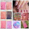 Cost 1oz Bag Flower Shape Chunky Glitter for Valentine's Day