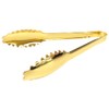 Endoshoji TKG Professional Kitchen Tools BTVE504 Gold Safety Leaf Tongs,