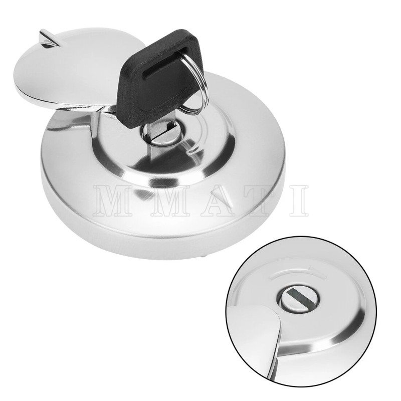 M MATI Fuel Gas Tank Lock Cap For Honda Shadow