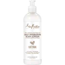 SheaMoisture 100% Virgin Coconut Oil Daily Hydration Body Lotion, 16 Ounces