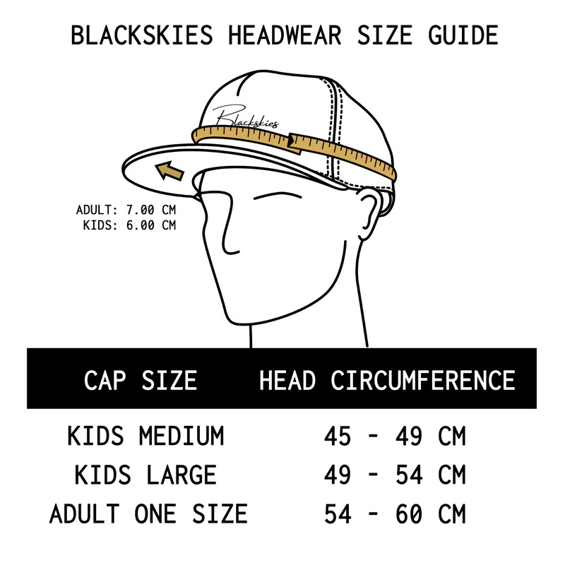 Blackskies® Essentials Snapback Cap - Set of 2 Parents Children