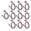 DC to Dual Test Clip Cable Copper Core Electrical Test